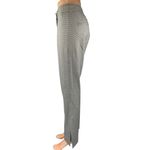 Aritzia Babaton Women's Black White Houndstooth Flared Trousers Pants Size 4 Photo 1