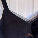 Honeylove CrossOver Bra Runway Black Sheer Mesh Detail Women’s Size Large Photo 6