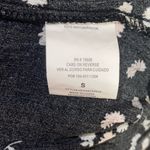 Rewind  Black Floral Dress faux wrap mini dress EUC woman’s small Photo 6