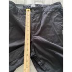 Gap NWT  Womens Black  High Rise Casual Bermuda Shorts Sz 6P Photo 6