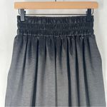 Ophelia Roe Black Satin High Rise Wide Leg Pull On Pants NWT Size S Photo 1