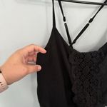 Hollister Sleeveless Black Romper Women's Size Small Viscose & Elastane Blend Photo 2