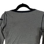 LRL Lauren Jeans Company Blue and White Striped Shirt Sz S Photo 4