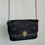 Tory Burch Chelsea Crossbody Black Leather Photo 1