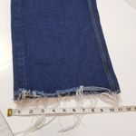 BDG Urban Outfitters  Tapered Baggy Dark Wash Frayed Hem Blue Jeans Photo 8