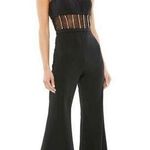 Mac Duggal 26601 Black Rhinestone Jumpsuit Mesh Corset Size 8 NEW Photo 0