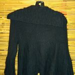 SO  XLJ Black One Big Button Design Sweater Photo 1