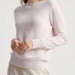 Quince  Minimal Pink Mongolian Cashmere Crew Neck Sweater Size Medium Photo 0