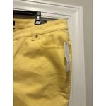 Talbots New Slim Ankle Jeans Size 20WP Yellow Preppy Casual Teacher Vacay Resort Photo 2