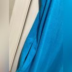 NWOT Metropolitan Size M Bright Blue Terry Cloth Tank Sun Dress Coverup Pockets Size M Photo 3