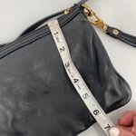 Marc Jacobs Black Leather Turnlock Double Front Pocket Crossbody Purse Photo 10