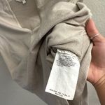 Max Mara  Womens S Beige Knit Blouse Corporate Y2K Photo 2