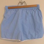 ZARA NWT Zippered Nylon Shorts in Neon Blue, Size S Photo 8