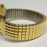 AQUA Acqua indiglo women’s quartz analog date watch 25mm gold tone watch running Photo 3