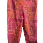 Susan Bristol Pants Women Plus 16 Pink Orange Straight Leg Side Zipper Retro Photo 6