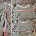 Isabel Maternity by Ingrid & Isabel Floral Embroidered Yoke Sweatshirt Grey M Gray Size undefined Photo 7