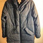 Daily Ritual Black Quilted Puffer Jacket M Size M Photo 0