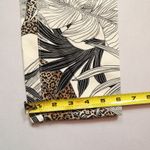 Chico's White Floral Girlfriend Slim Ankle Beach Colorful Animal Print Pants 00R Photo 8