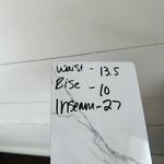 Spanx Women’s Small Blue Denim Distressed Ankle Skinny Jeans Pull On Photo 3