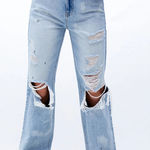 PacSun  Ripped 90’s Boyfriend Jeans Photo 0