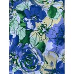 Alex Marie D1 Floral Print Fit & Flare Dress Sleeveless White Belt Size 10 Photo 9