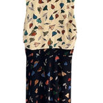 INA Women's Leave Print Sleeveless Dress Size S Multicolor Photo 0