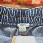 Aerie Light Blue Adventure Denim Raw Hem Shorts Size Medium Photo 2