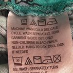 Belle By Kim Gravel Womens Capri Pants Size 1XP Boho Paisley Floral Drawstring Green Photo 6