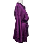 Retrofete NWT Scottie Purple Kimono Sleeve Belted Dress Women’s Size XL Silk Photo 4