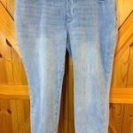 Soft Surroundings  The Ultimate Denim Pull-On Jeans Cropped Size 1X (6413) Photo 0