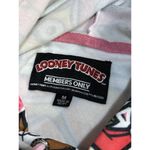 Members Only  Looney Tunes Comic Graphic Hoodie Dress Mini All Over Print Medium Photo 5