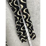 Stradivarius  Women's Dress Button Front Size Small Long Sleeve Black 100% Cotton Photo 5