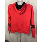 Russell Athletic Illinois State Redbirds NCAA Full Zip Hoodie Black‎ Striped Sleeves Large Photo 2