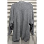 Sincerely Jules  Open Cardigan Long Sleeve Knit Size M Gray Shawl Neck Super Soft Photo 3