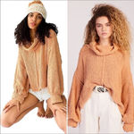 Free People NWT Be Yours Cowl Neck Pullover Sweater S Photo 0