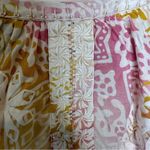 Robert Graham Split Neck/V-Neck Embroidered Multicolor Tunic/Blouse Size Medium Photo 7