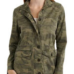 Lucky Brand NWOT  Camo Printed Utility Jacket Photo 0