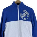 PINK - Victoria's Secret Victoria's Secret Pink Pullover Womens XS Blue Cotton Half Zip Preppy Y2K Casual Photo 1