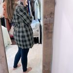 Worthington plaid trench clueless style jacket size 4 Photo 3