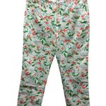 Charter Club Bristol Capri Pants Floral Print Size 6 Cotton/Spandex Photo 0
