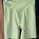 437  V Criss cross biker shorts iced matcha mint high rise alix earle workout Photo 7
