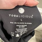 Yogalicious NWT Black Leggings High Waisted Photo 8
