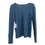 Calson Henley Button Front, New with Tags Nordstrom House Brand Blue Photo 2