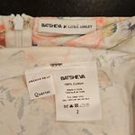 💕LAURA ASHLEY x BATSHEVA💕 Eden Dress ~ Quartet Cream Floral Print 2 NWO Pink Photo 16