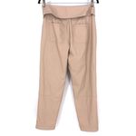 Jonathan Simkhai Tessa Vegan Leather Tie Pants Lined Pants Nude Beige 6 Tan Photo 6