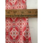 Cabana Life Tunic Dress Size L Peach Turquoise Beach Resort Shift Midi UPF 50+ Orange Size L Photo 7