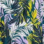 Palisades Beach Club Womens Tropical Green Printed Pullover Swim Cover Photo 6