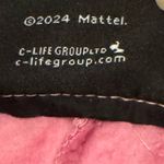 Barbie Pink and white Drawstring Women's Shorts M Size M Photo 5