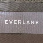 Everlane Green Relaxed Fit Button Up Collar Short Sleeve Shirt Blouse Top Size 2 Photo 2