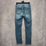 063. S.O.N.G Perfect High Rise Skinny Ankle Grazer Blue Denim Jeans 3/26 Size undefined Photo 1